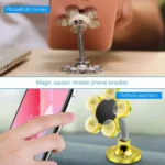 Mini Flower Shape Mobile Holder - Image 3