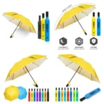 Folding Portable Umbrella with Bottle Cover