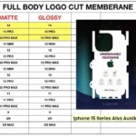 Full Body Logo Cut Membrane