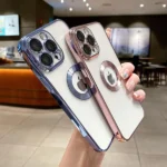 Luxury Electroplating TPU Case CD Pattern
