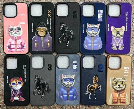 Nimmy 3D Embroided Phone Back Case Cover