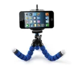 Flexible Mini Portable Tripod Stand with Universal Smartphone Clip Holder