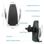 Wireless Automatic Sensor Car Phone Holder - Image 3